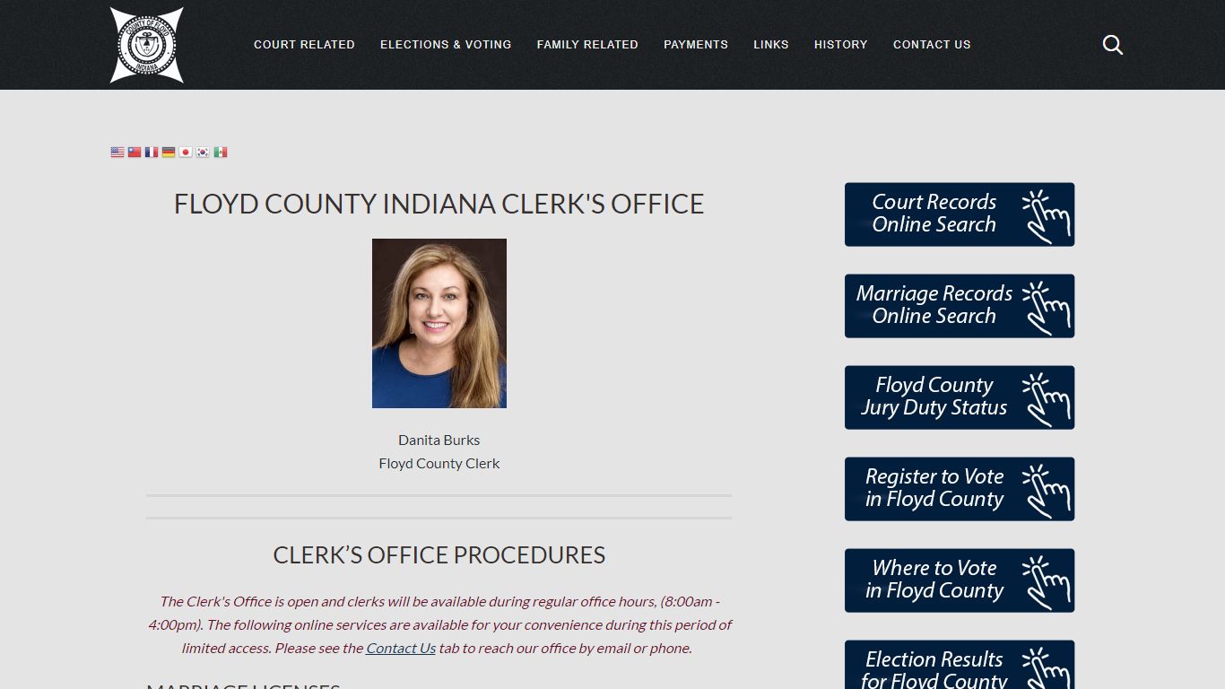 Floyd County Indiana Clerk's Office